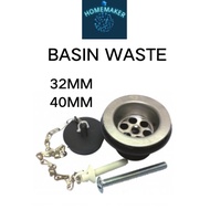 40 & 32MM BASIN WASTE