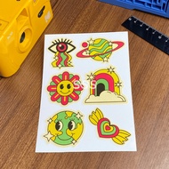 LAPTOP STICKER NOTE BOOK STICKER/ STICKER PACK