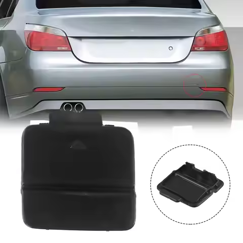 Rear Bumper Tow Hook Cover Cap For BMW E60 525i 525xi For 530i 530xi 545i 550i 04-07 2024 High Quali