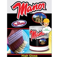 Clearance Sale Manor Hi-Gloss Black Quick Drying Enamel 1 Liter Sphero QDE Dry Alkyd Wood or Metal