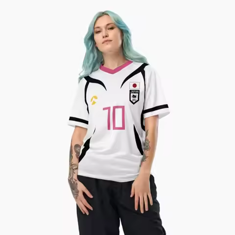 Beach Surfing Japanese Anime Blue Lock Men'S&Women'S Soccer Tee Ryusei Shidou&Itoshi Sae Role Playin