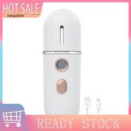 NOR  20ml/30ml Face Steamer Portable Convenient Firm Skin Mini Rechargeable Moisturizing Plastic Face Water Replenishing Instrument for Home