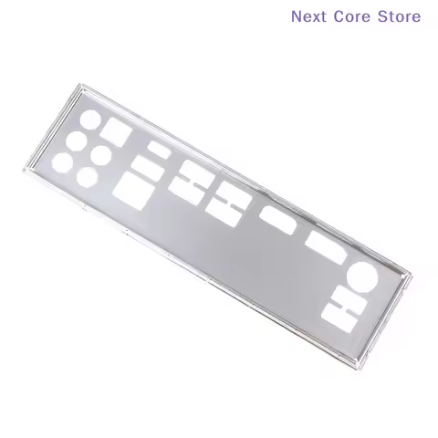 [NC]Stainless Steel Silver Back Plate Blende Bracket IO I/O Shield Back Plate For B450M Steel Legend
