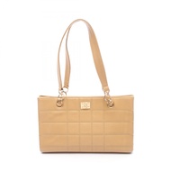 【二手】香奈兒 (Chanel) 巧克力色米色魚子醬紋小牛皮手提包（Chocolate Bar Beige Caviar Skin (Grimed Calfl) Chocolate Bar Chain