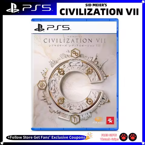 Sony Playstation 5 PS5 Brand 2025 New Game CD Sid Meier's Civilization VII Playstation5 Game Card Ps
