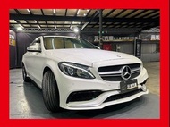 (190)正2015年出廠 W205型 M-Benz C-Class Sedan C200 Avantgarde 2.0 汽油 純淨白