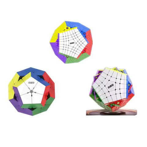 DianSheng 2x2/5x5/7x7 Megaminx Magnetic Puzzle Magic Cube Stickerless Dodecahedron Profession Speed 