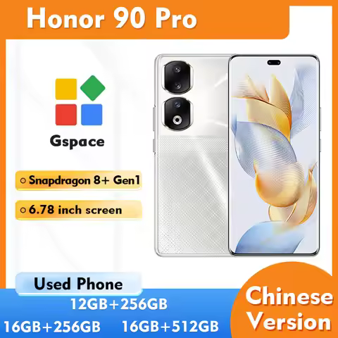 Honor 90 Pro 5G 6.78inches 2700x1224px 200MP main camera 5000mAh Android Used Phone
