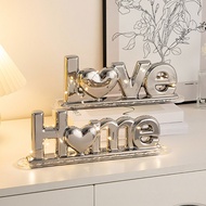 Luxury high-end home decor items home Letters love Cozy and soothing decorative items for the entran