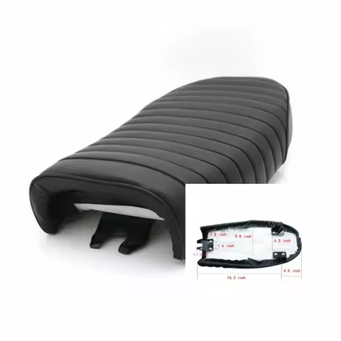 Motorcycle Vintage Cafe Racer Seat Retro Saddle For Honda Kawasaki Suzuki Yamaha BMW Custom Cafe Rac