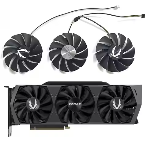 For ZOTAC GAMING RTX 3070 TI、3080、3080 TI、3090 TRINITY OC Video Card Cooling Fan GA92S2U CF9015H12S 