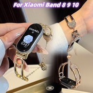Paper clip Design Strap For Xiaomi Band 8 9 10 Man Girl Women Fashion Strap WatchBand For Xiaomi Sma