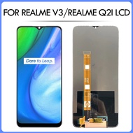YY 6.5" Original LCD For OPPO Realme Q2i LCD Display For Realme V3 LCD Display Screen Touch Digitize