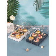 MIN 3 PCS - mica cupcake box contains 6, cupcake box, mica muffin contains 6, cupcake box