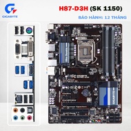 Main Giga H87-D3H Socket 1150 – Supports i3 i5 i7 Gen 4 – 4 DDR3 RAM Slots – ATX PC Gaming & Office.