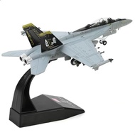 1/100 F/A-18 Super Diecast Metal Fighter Jet Model Kits Pre-Build ReplicaHornet