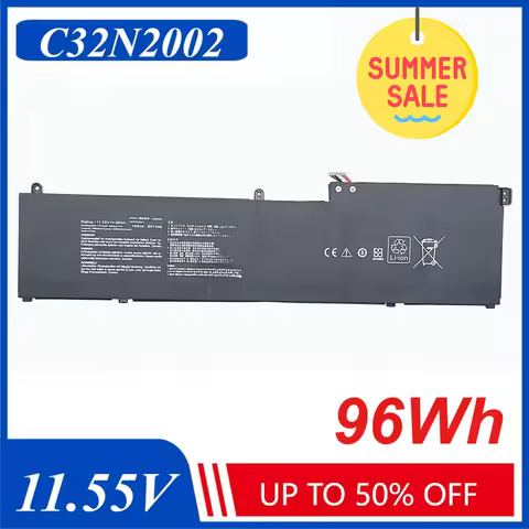 11.55V 96Wh 8380mAh C32N2002 0B200-03770000 Battery for ASUS ZenBook Flip Pro 15 OLED UM535 UX535 UX