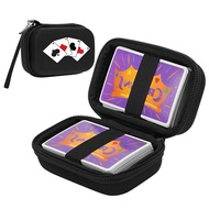 Hard Portability Playing Card Travel Case Compatible with Set Enterprises FiveCrowns card game,Prote
