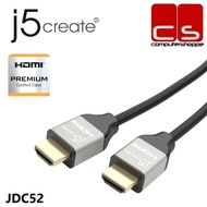 J5reate Premium High Speed HDMI 2M Cable - JDC52