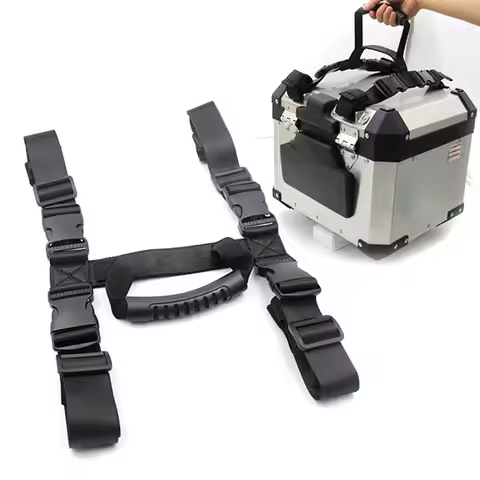 Handle Rope Luggage Strap For Pannier Side Box Aluminum Alloy Box Trunk For BMW R1200GS Adventure R1