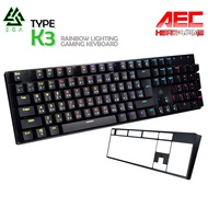 คีย์บอร์ด NUBWO ALISTAR X33 คีย์บอร์ดเกมมิ่ง Gaming Keyboard Mechanical Switch [ Blue Switch ]