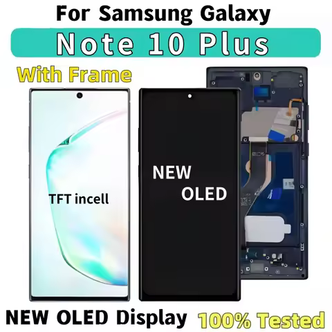 Supper OLED Display for Samsung Galaxy note 10 plus N9750 N975F LCD Touch Screen Digitizer Assembly 