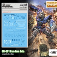 [D.L Model] Water decal GN01 For GN-001 Gundam Exia (MG)
