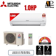 Mitsubishi Aircond 1HP Air Conditioner Non Inverter Aircon Penghawa Dingin Easy Clean Aircond Murah 