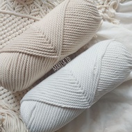 KATUN Macrame cotton rope | Grade A Macrame Rope Yarn, 6mm & 8mm 1KG Super Cotton Rope