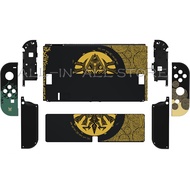 Nintend Switch OLED Limited Edition DIY Replacement Shell Console Back Plate + Joycon Case for Nintendo Switch OLED Accessories