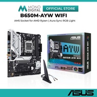 ASUS B650M-AYW WIFI DDR5 D5 AM5 MOTHERBOARD COMBO PROCESSOR AM5 RYZEN 5 7500F / AM5 RYZEN 7 7800X3D 