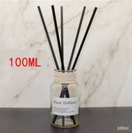 全城熱賣 - 無火香薰精油-檀香味-100ml爵士款（黑藤條)