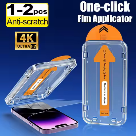 Dust Free Full Cover Tempered Glass for Samsung S24 Ultra S25 S20 FE S22 S23 Plus A06 A05S A72 A73 S
