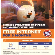 JOM PASANG UNIFI WIFI INTERNET | 100MBPS 300MBPS 500MBPS - FREE 3 BLN