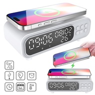 Time Alarm Clock Wireless Charger Phone Wireless Charger Bedside Wireless Charger Wireless Charger T
