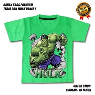 Superhero HULK Boys Tops PREMIUM Material/Boys Tops Aged 0-10 Years/HULK Boys Shirts/Boys Tops Shirts