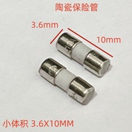 Converter Plug Socket Fuse Tube 3.6 X10 250V 0.1 A0.25 A2A3A3.15 A4A6.