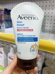 現貨 美國Aveeno Skin Relief 天然燕麥高效舒緩護手霜100克 Skin Relief Hand Cream 100g 8801008600085