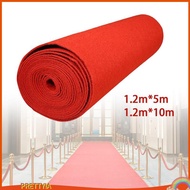 [PrettyiaSG] Red Carpet Aisle Runner Portable Sturdy Practical 1.2 Meter Wide Red Aisle Runner for E
