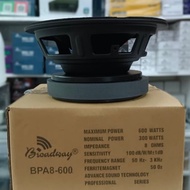BROADWAY 8" 600WATTS BPA8- 600 INSTRUMENTAL Speaker