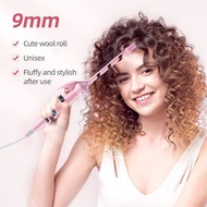Hair Curling Iron Hair Curler Wand Unisex 9mm Fast Heating Ceramic Salon Fashion Styling Tools