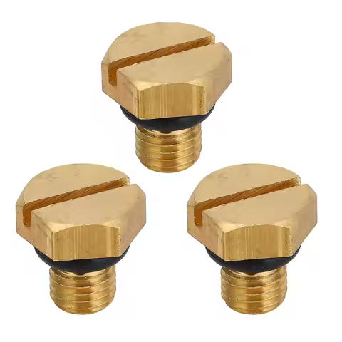 3Pcs Carburetor Float Bowl Drain Screw 6H3-14992-00 For 2T 40 50 60 75 to 90 Horsepower Outboard Eng
