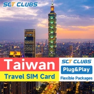 SCT Taiwan SIM Card High Speed Internet 1-20days Daily 500MB-5GB Data Unlimited Taiwan Travel Data S