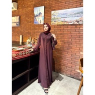Ayra Crystal Fursan Abaya, Busui Friendly, Modern Muslim Women's Fashion