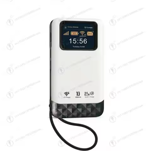 22.5W Fast Charging Power Bank Built-in Cable 4G LTE WiFi Hotspot M200 Unlocked Pocket Router with S