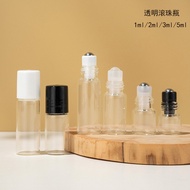 Q-8#Spot Roller Ball Bottle 1ml 2ml 3ml 5ml Roll-on bottle Perfume Bottle Essential Oil Bottle Packing Small Glass Bottl