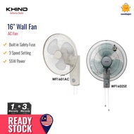 Khind Kipas Dinding - Wall Fan (16") WF-1602SE WF1602SE WF1601AC
