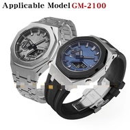 New GM-2100 Stainless Steel Case Strap for Casio G Shock GM-2100 Replacement Accessory Set