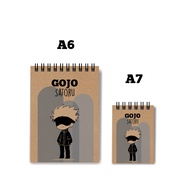 Anime A6 / Notebook / Journal / Buku Nota -Blank-Line-Dot-Grid