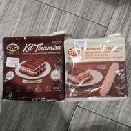 Tipico Biscuit Kit Tiramisu 303g Imported Savoiardone Tiramisu 280g/